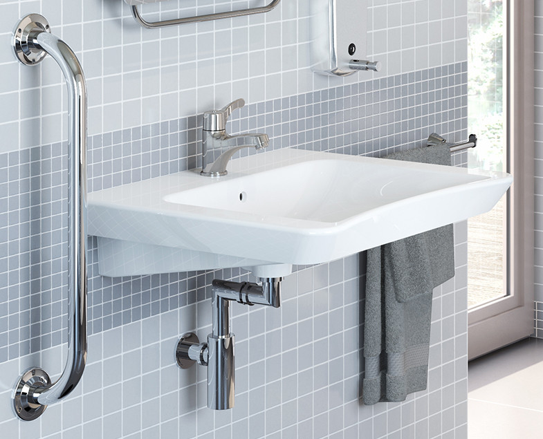 Поручень для ванны хром Vitra A44449