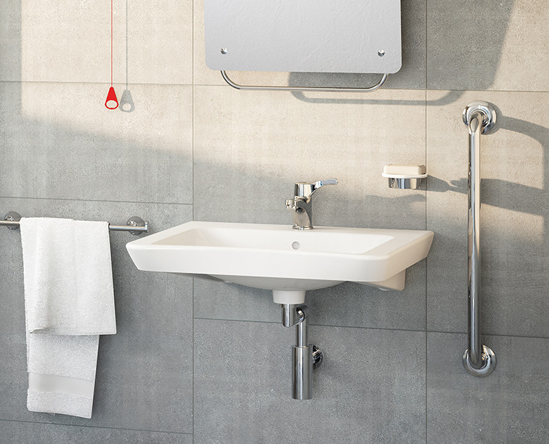 Поручень для ванны хром Vitra A44449