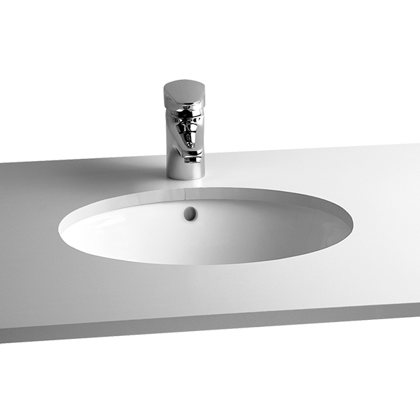 Раковина 42см встраиваемая белая Vitra Arkitekt 6039B003-0012