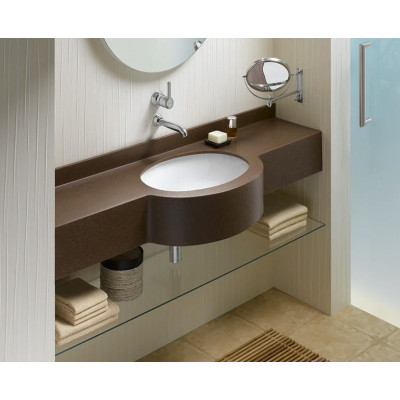 Раковина 42см встраиваемая белая Vitra Arkitekt 6039B003-0012
