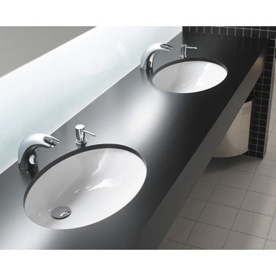 Раковина 52см встраиваемая снизу белая Vitra Arkitekt 6069B003-0012