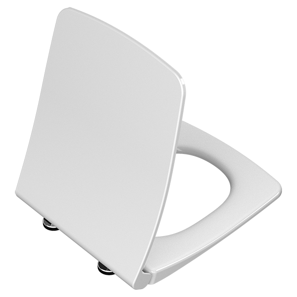 Сидение для унитаза с микролифтом тонкое белое Vitra Metropole 122-003-009