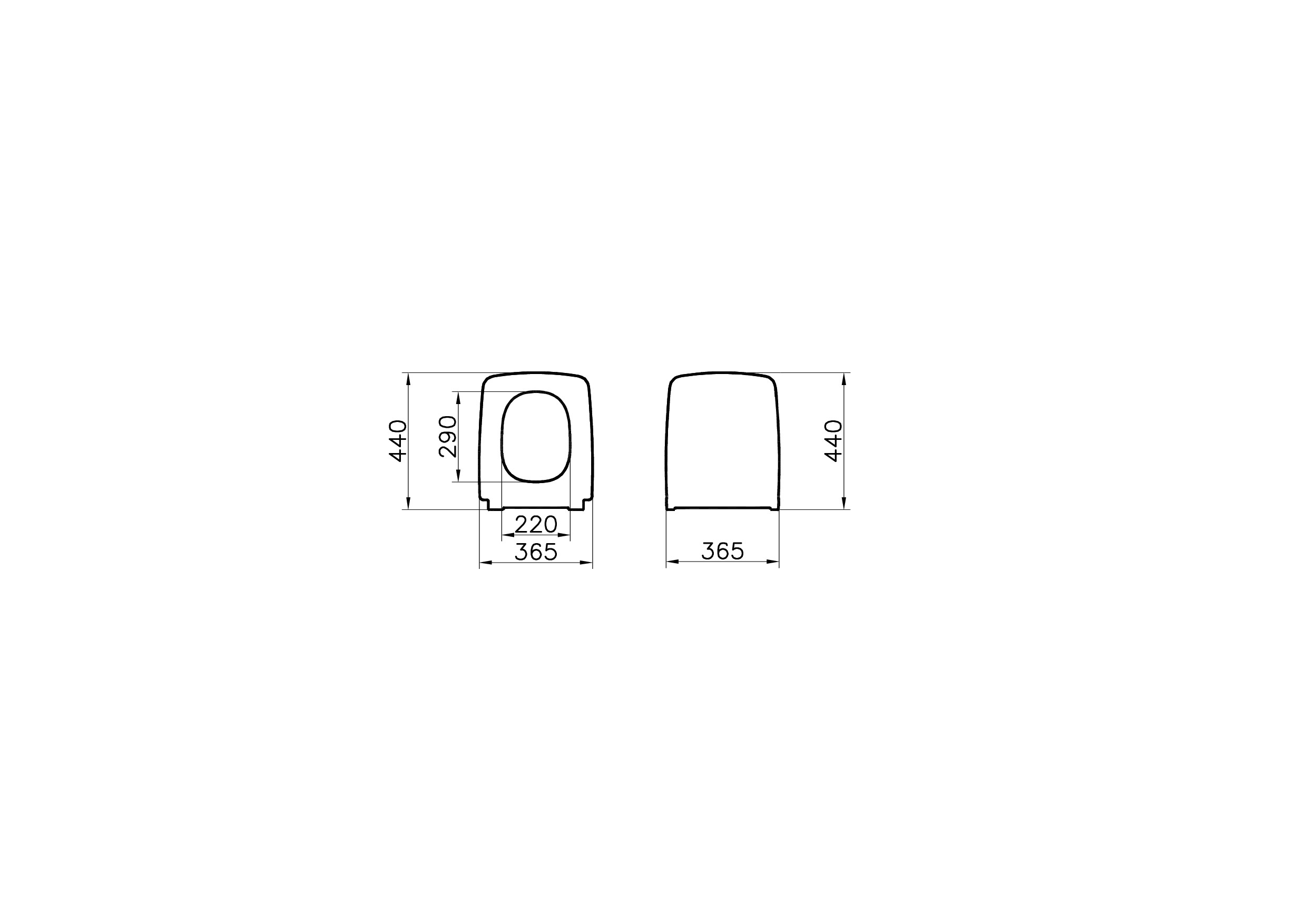 Сидение для унитаза с микролифтом тонкое белое Vitra Metropole 122-003-009