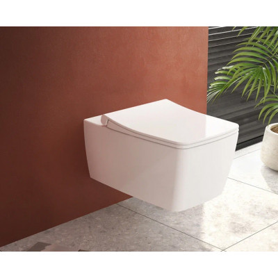 Унитаз подвесной безободковый белый Vitra Metropole 7672B003-0075