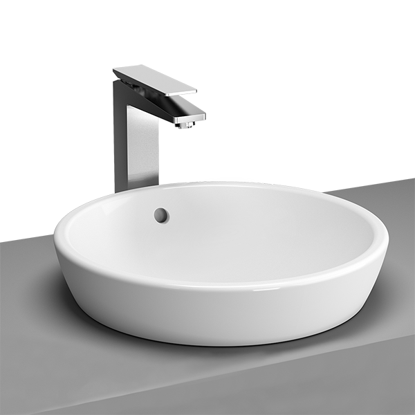 Раковина-чаша 45см с переливом белая Vitra Metropole 5940B003-0012