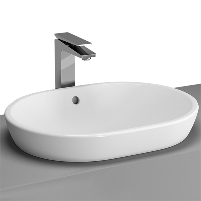 Раковина-чаша 60см с переливом белая Vitra Metropole 5942B003-0012