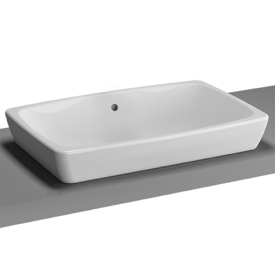 Раковина-чаша 60см с переливом белая Vitra Metropole 5668B003-0012