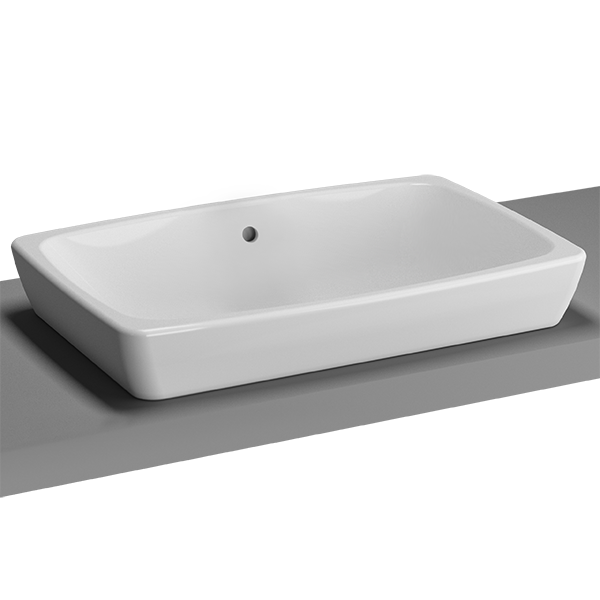 Раковина-чаша 60см с переливом белая Vitra Metropole 5668B003-0012