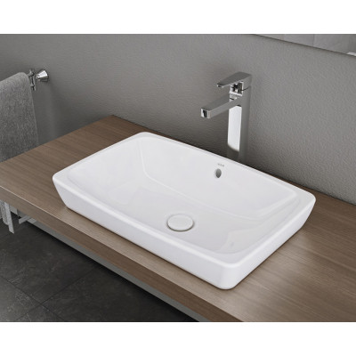 Раковина-чаша 60см с переливом белая Vitra Metropole 5668B003-0012