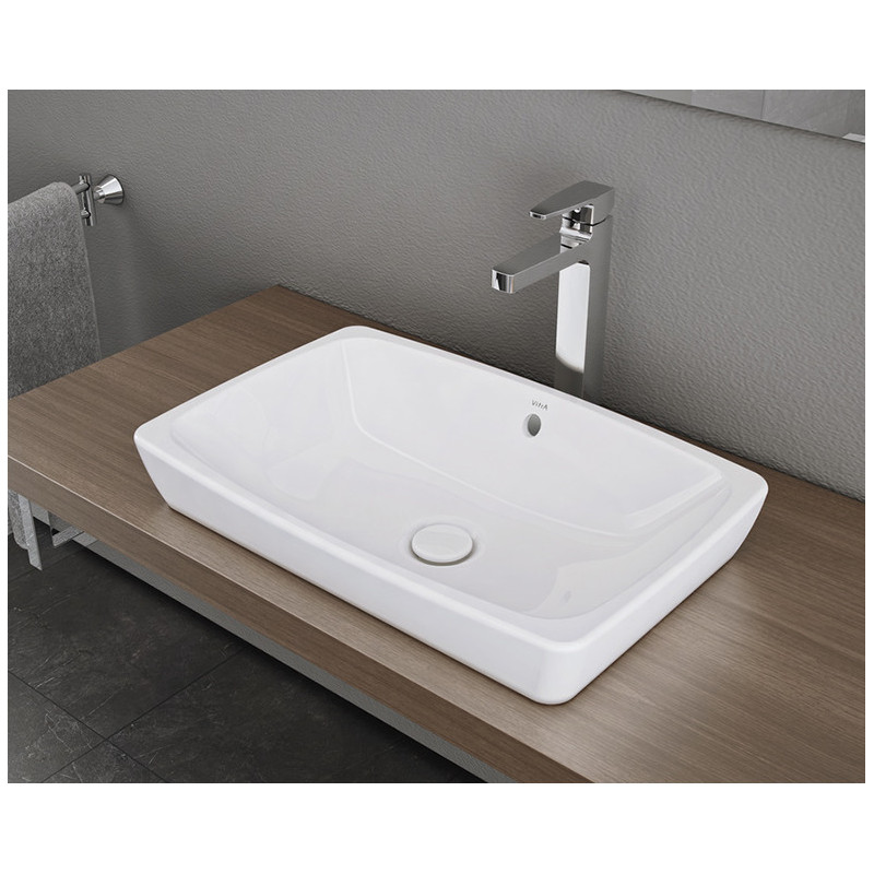 Раковина-чаша 60см с переливом белая Vitra Metropole 5668B003-0012