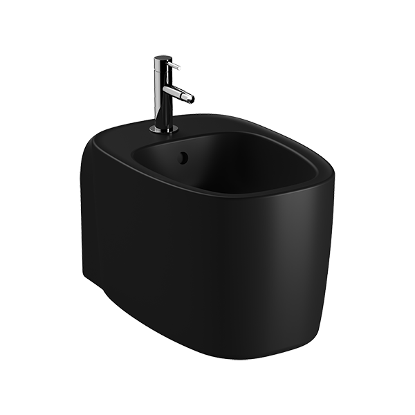 Подвесное биде черное Vitra Plural 7831B483-0288