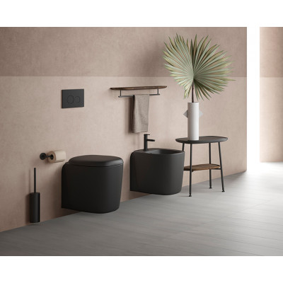 Подвесное биде черное Vitra Plural 7831B483-0288