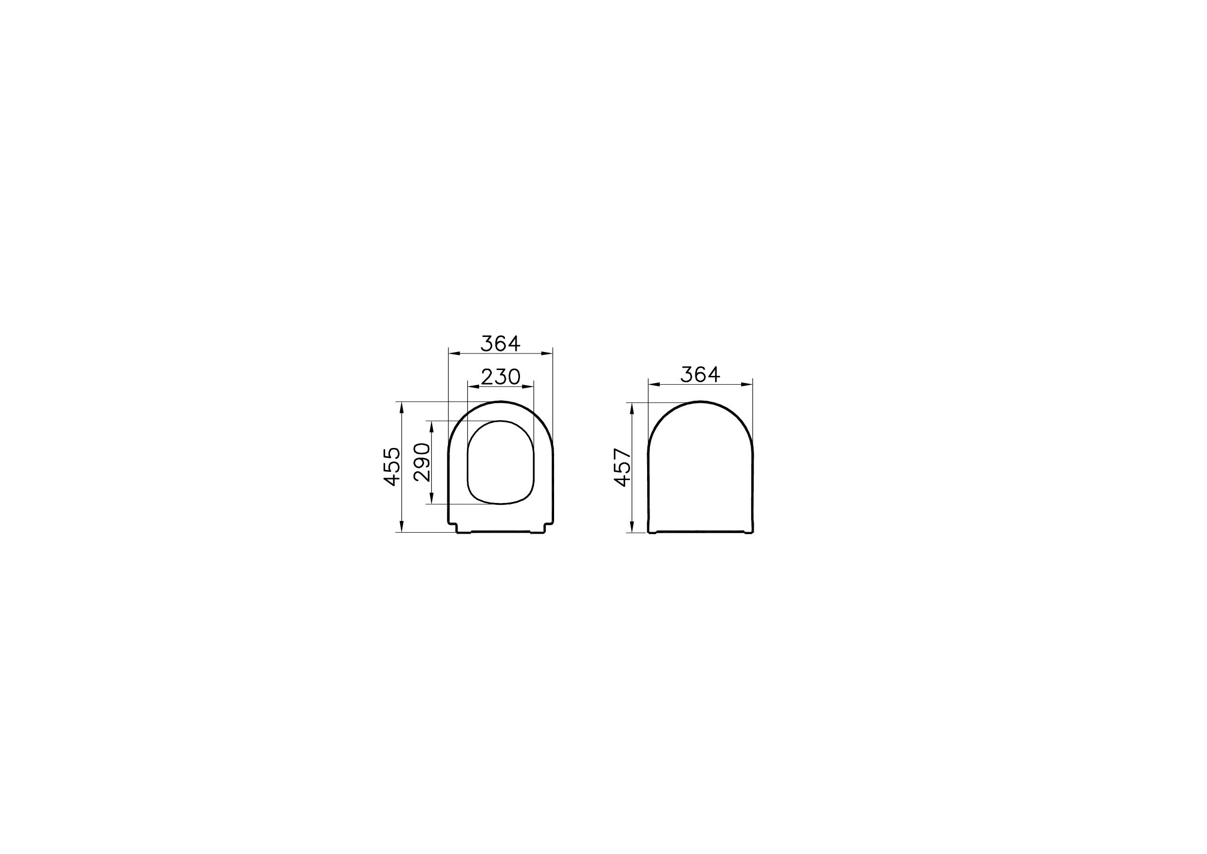 Сидение для унитаза тонкое с микролифтом белое Vitra S50 110-003-019