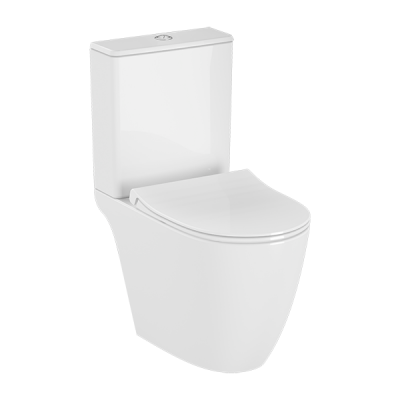 Унитаз-компакт с сиденьем микролифт белый Vitra Sento 9830B003-7203