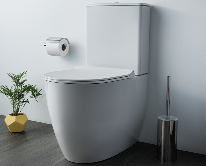 Унитаз-компакт с сиденьем микролифт белый Vitra Sento 9830B003-7203