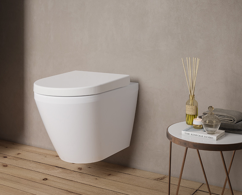 Унитаз подвесной безободковый белый Vitra Integra 7041B003-0075
