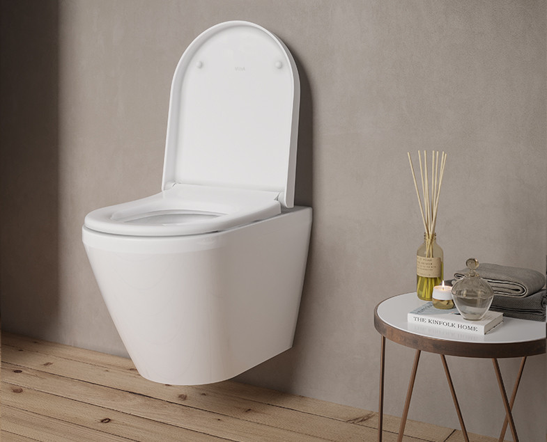 Унитаз подвесной безободковый белый Vitra Integra 7041B003-0075