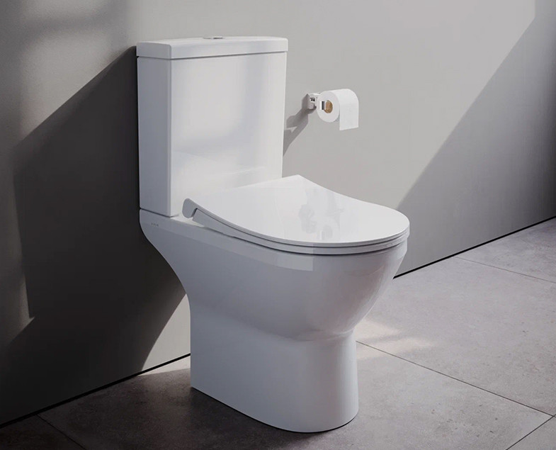 Унитаз-компакт с сиденьем микролифт белый Vitra Integra 9833B003-7206
