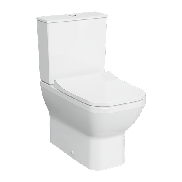 Унитаз-компакт с сиденьем микролифт белый Vitra Integra 9833B003-7204