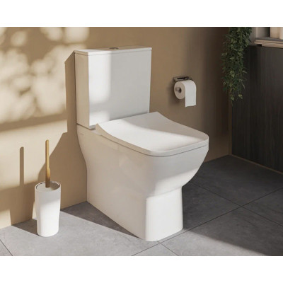 Унитаз-компакт с сиденьем микролифт белый Vitra Integra 9833B003-7204