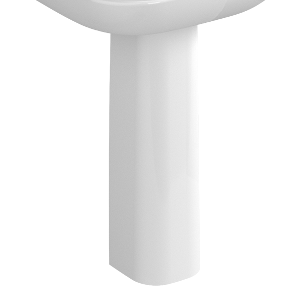 Пьедестал для раковины белый Vitra S20 5529B003-0156