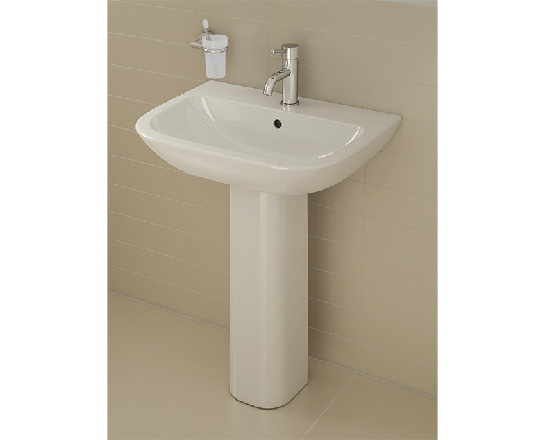 Пьедестал для раковины белый Vitra S20 5529B003-0156
