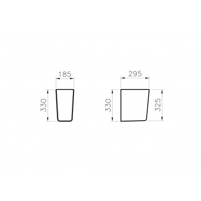 Полупьедестал для раковины белый Vitra S20 5281B003-7201