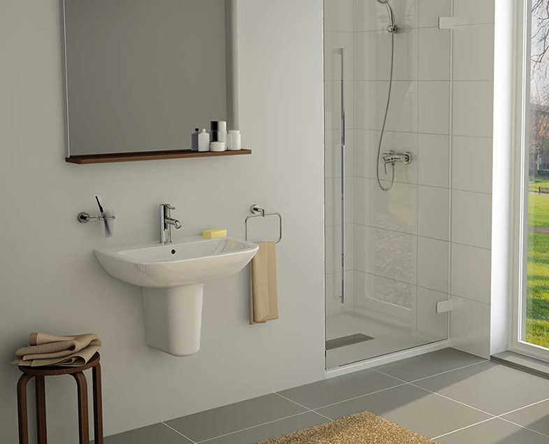 Полупьедестал для раковины белый Vitra S20 5281B003-7201