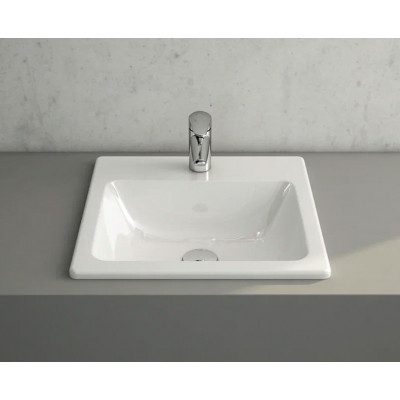Раковина 55см встраиваемая белая Vitra S20 5465B003-0001