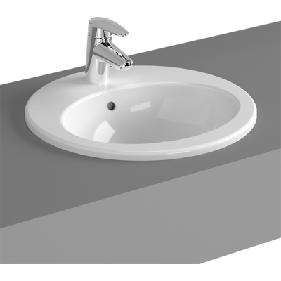 Раковина 43см встраиваемая белая Vitra S20 5466B003-0001