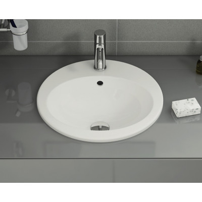 Раковина 43см встраиваемая белая Vitra S20 5466B003-0001