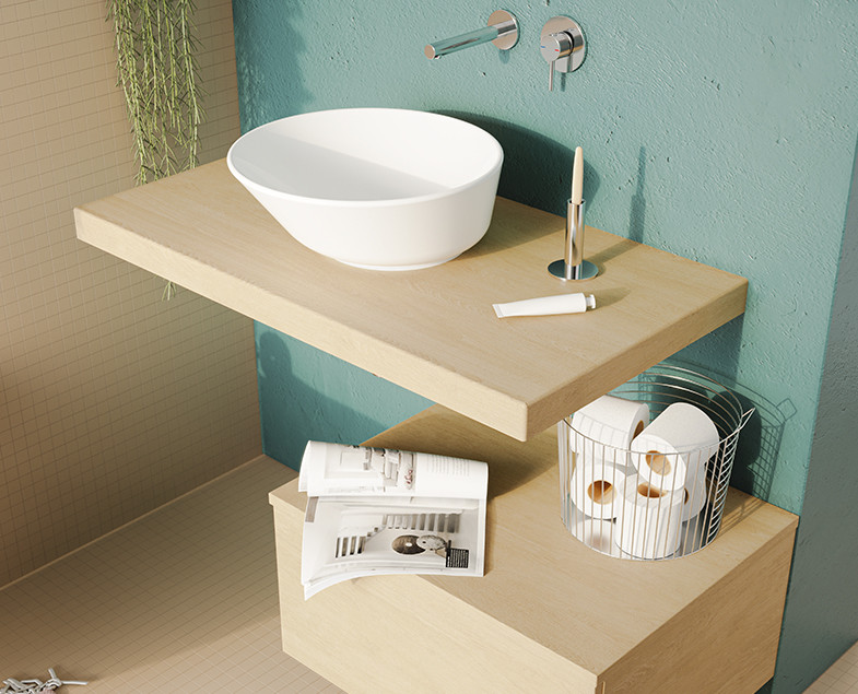 Раковина-чаша 38см белая Vitra Geo 7421B003-0016