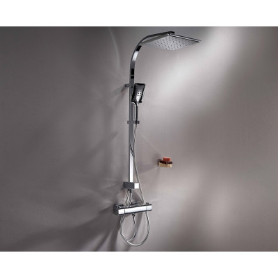 Душевая система хром Vitra Shine Square A45699EXP