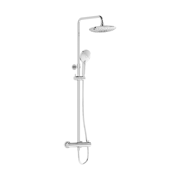 Душевая система с термостатом хром Vitra AquaHeat A47205EXP