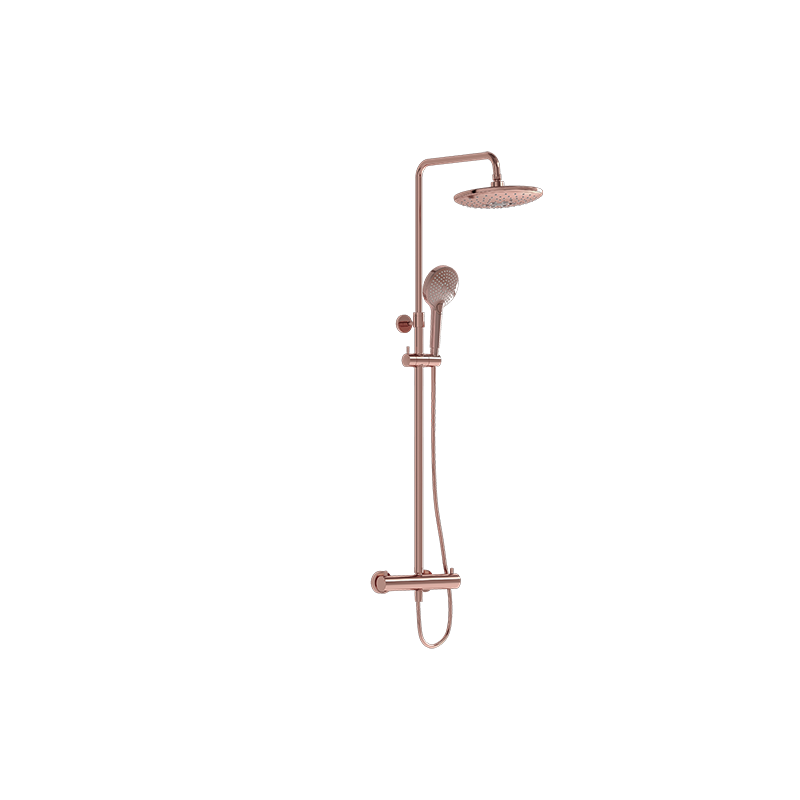 Душевая система с термостатом медь Vitra AquaHeat A4720526EXP