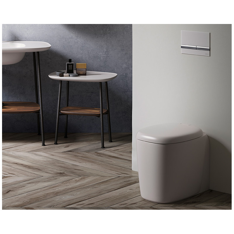 Клавиша смыва стекло белая Vitra Select 740-1100