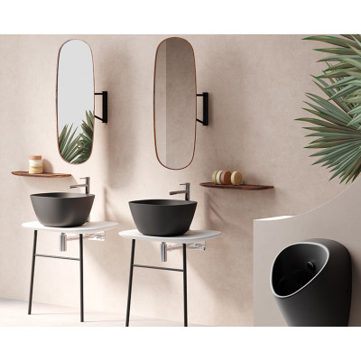 Зеркало поворотное 35см орех Vitra Plural 64059