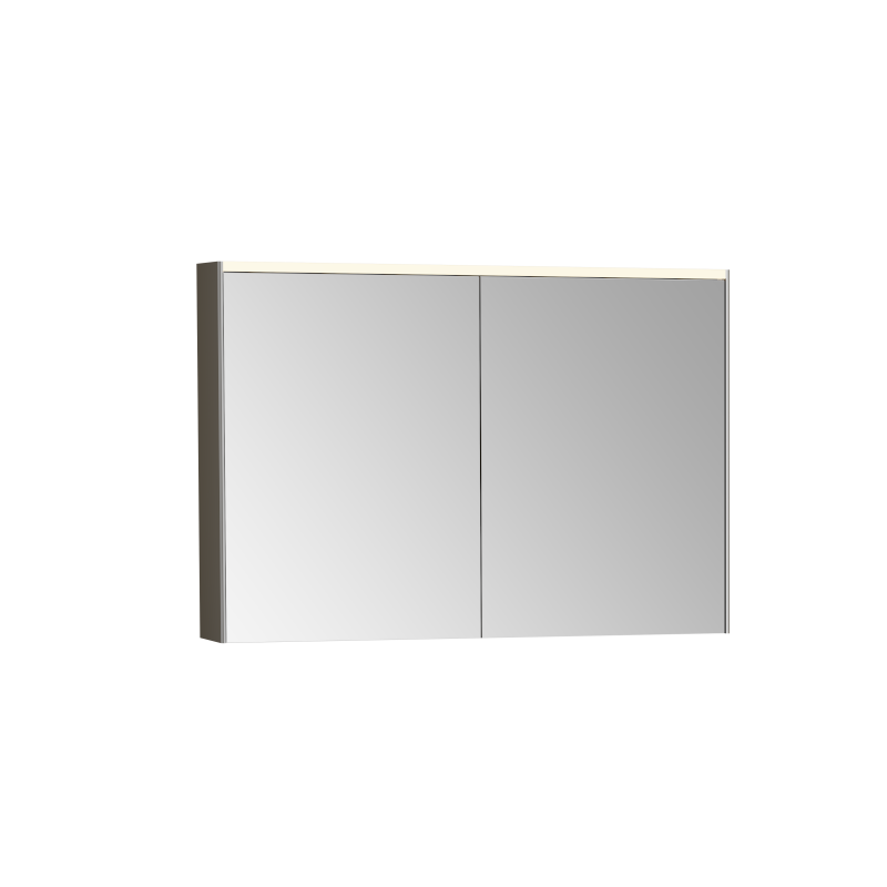 Зеркальный шкаф с подсветкой 100см левый Vitra Core 66912