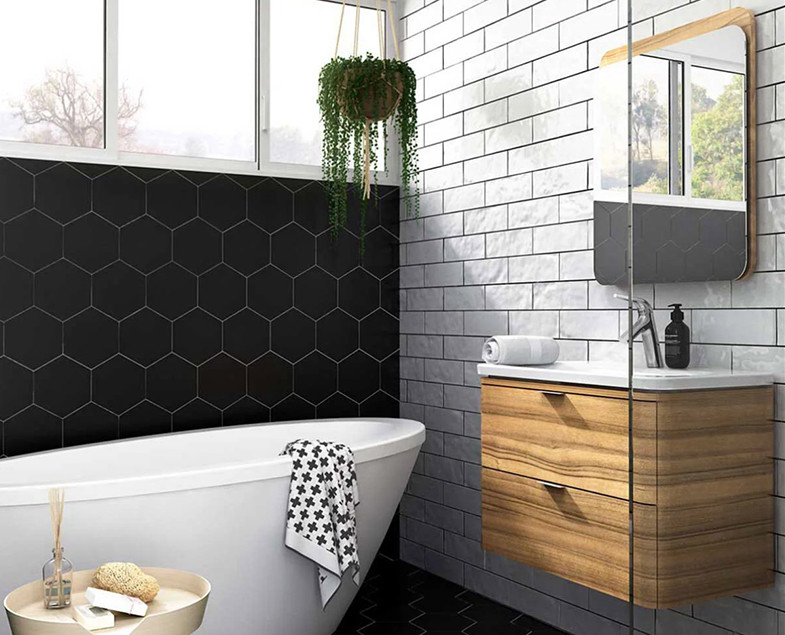 Тумба с раковиной подвесная дерево 80см Vitra Nest Trendy 56147