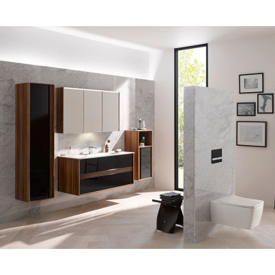 Тумба с раковиной подвесная дерево 80см Vitra Metropole 58181