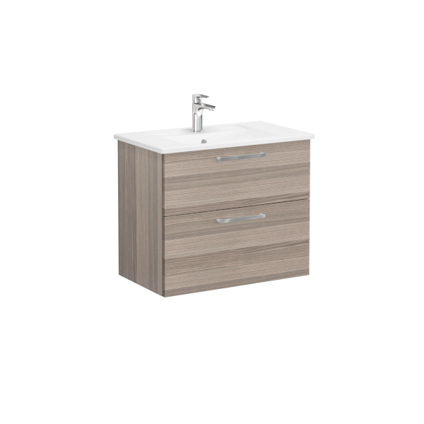Тумба с раковиной подвесная дерево 80см Vitra Root 68288