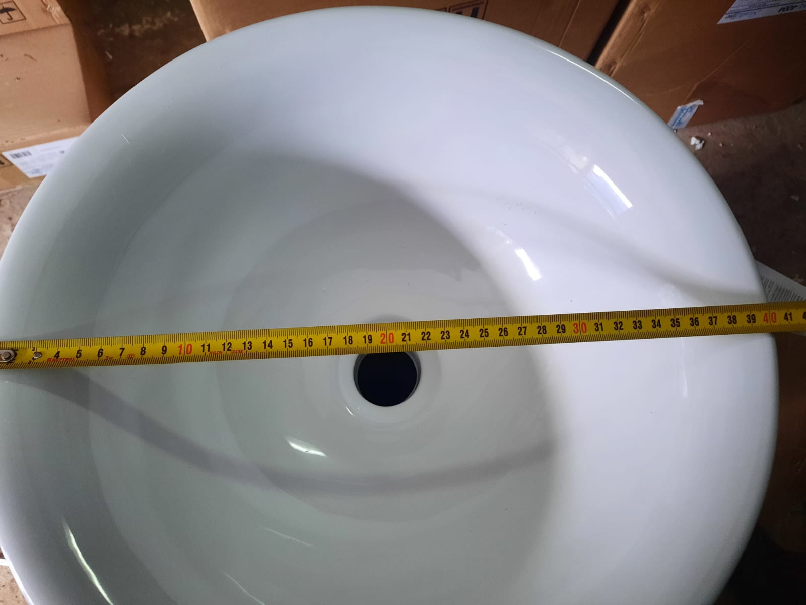 Напольная раковина белая 41x85см SantiLine SL-4012