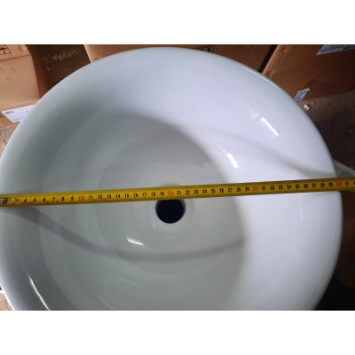 Напольная раковина черная 41x85см SantiLine SL-4012MB