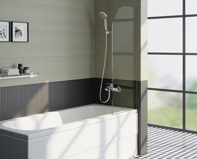 Акриловая ванна белая 170x70см Vitra Optimum Neo 64530001000