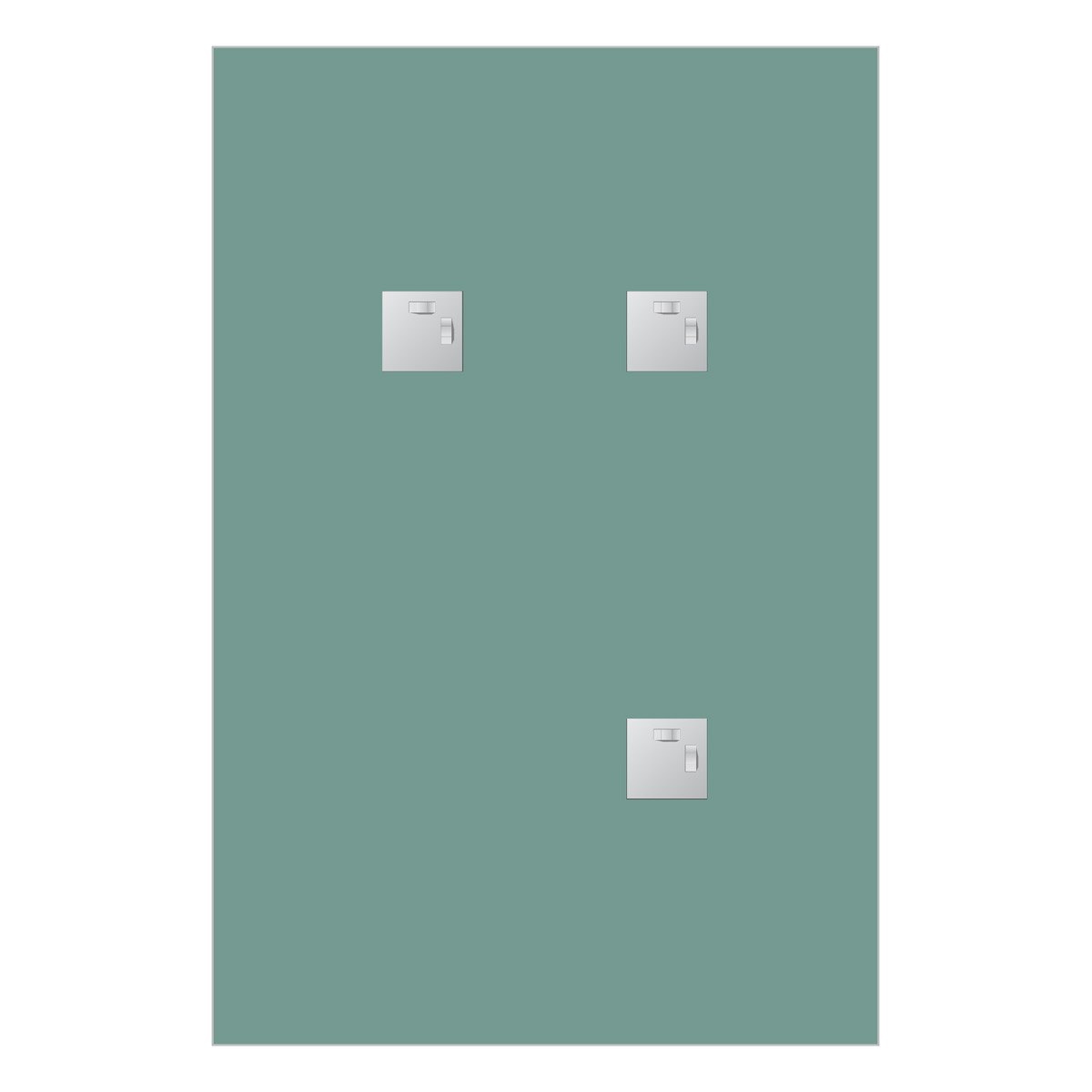 Зеркало с фацетом 15мм 50x70см Evoform Standard BY 0913