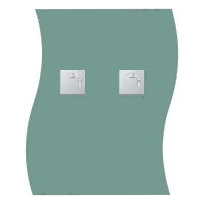 Зеркало со шлифованной кромкой 45x55см Evoform Standard BY 0097