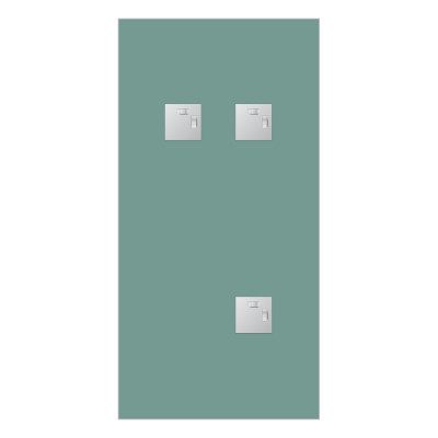 Зеркало с фацетом 15мм 40x80см Evoform Standard BY 0917