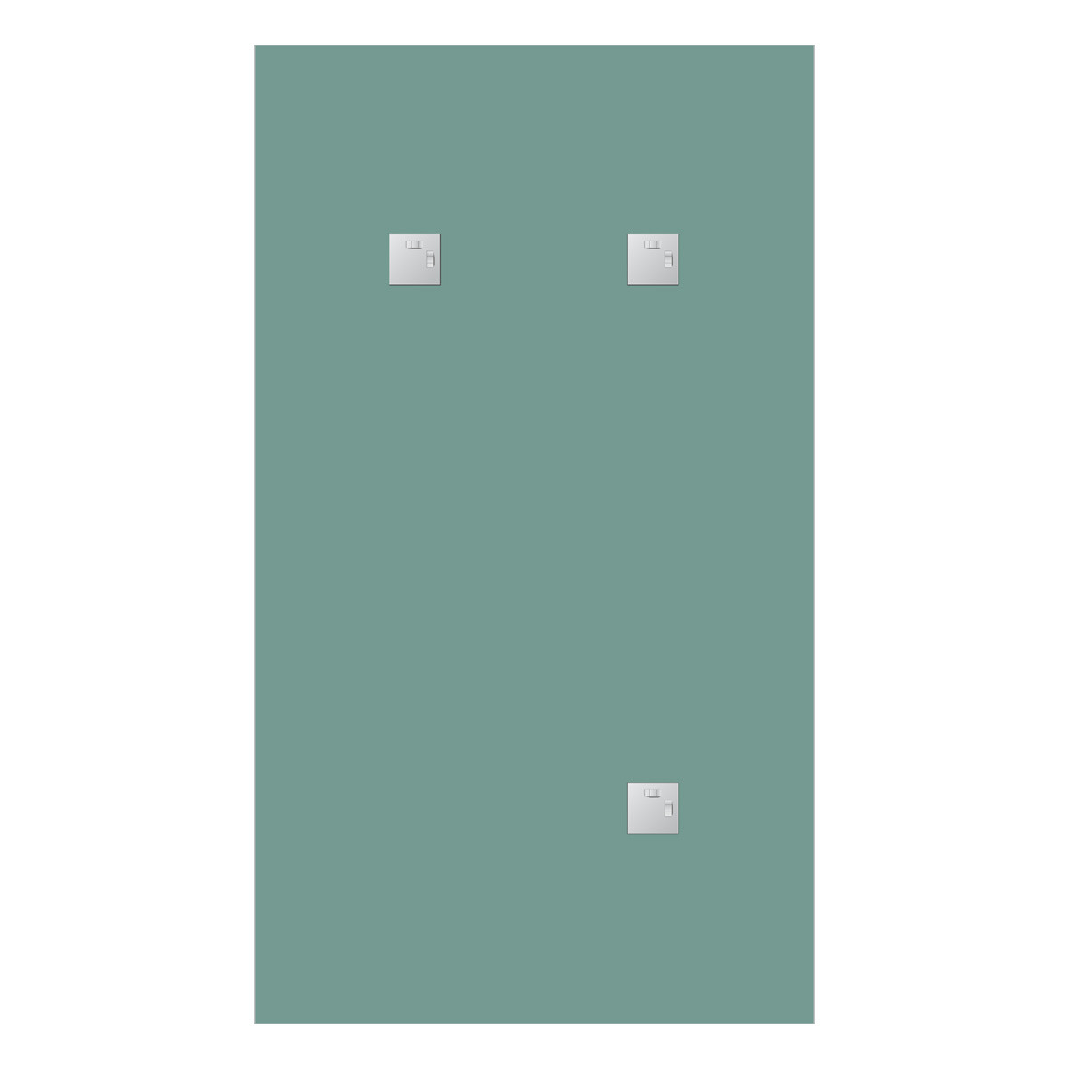 Зеркало с фацетом 5мм 80x140см Evoform Standard BY 0250