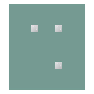 Зеркало с фацетом 15мм 80x90см Evoform Standard BY 0927
