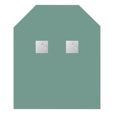 Зеркало со шлифованной кромкой 50x60см Evoform Primary BY 0065